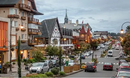 Gramado, na Serra Gaúcha, um dos destinos atendidos na rota