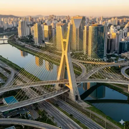 Ponte Estaiada Octávio Frias de Oliveira, em São Paulo